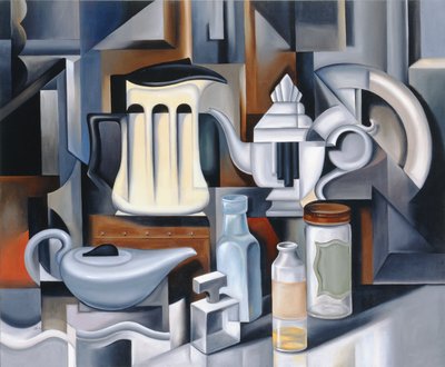 Natura morta con teiere da Catherine Abel